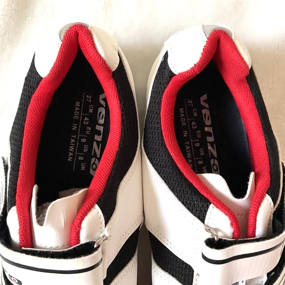 VENZO CYCLING BIKING PELOTON SHOES MEN’S 9 Women’s 10.5 - Picture 5 of 12